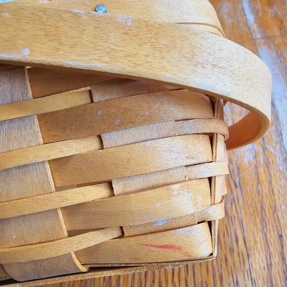 Longaberger Basket 2001 Woven Memories Basket - Picture 10 of 10